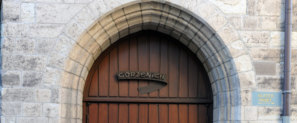 Eingang des Gürzenich in der Kölner Altstadt Eingang Gürzenich in Köln