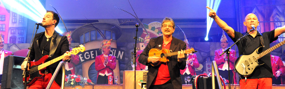 Band Räuber aus Köln im Gürzenich, Foto Tobias Büscher Räuber, die Band aus Köln auf der Bühne
