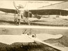 Historisches Bild eines Fliegers in Rumplertaube in der Kölner Luftfahrtausstellung Butzweilerhof, Foto: Silke Büscher Historisches Bild eines Fliegers in Rumplertaube in der Kölner Luftfahrtausstellung Butzweilerhof, Foto: Silke Büscher