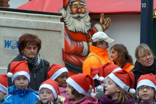 Weihnachtsmarkt Grevenbroich mit Bürgermeisterin Ursula Kwasny, Stadt Grevenbroich, Stadtmarketing/Tourismus