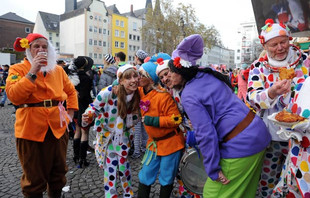 Karneval auf dem K&ouml;lner Aler Markt, sb