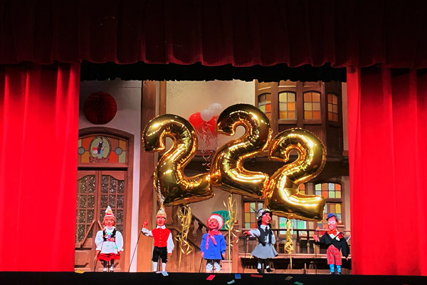 Kinderpuppensitzun 2024; Foto: Franziska Klein